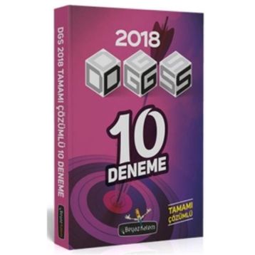 2018 DGS Tamamı Çözümlü 10 Deneme Sınavı - Beyaz Kalem Yayınları Komisyon