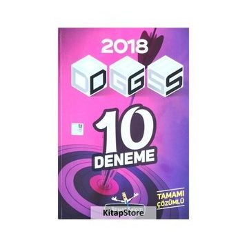 2018 DGS Tamamı Çözümlü 10 Deneme Sınavı - Beyaz Kalem Yayınları Komisyon