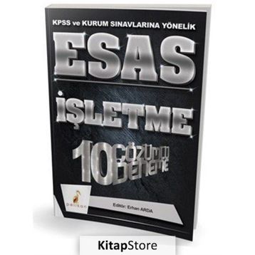 2018 KPSS A Grubu ESAS İşletme 10 Çözümlü Deneme KPSS ve Kurum Sınavlarına Yönelik - Pelikan Yayınları