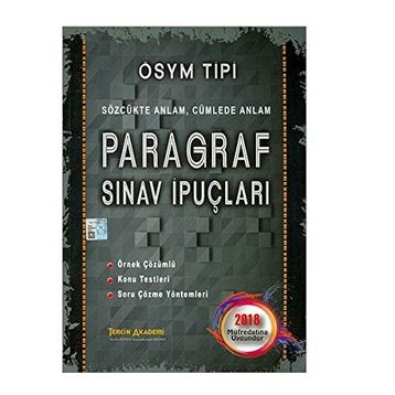 2018 Paragraf Sınav İpuçları - kollektif