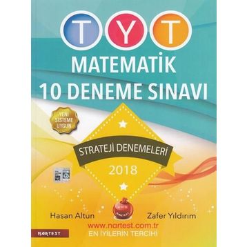 2018 TYT Temel Matematik 10 Deneme Sınavı - Hasan Altın Zafer Yıldırım