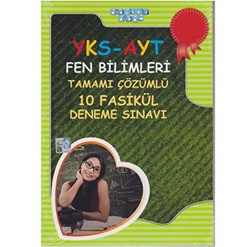 2018 YKS AYT Fen Bilimleri Tamamı Çözümlü 10 Fasikül Deneme Sınavı - kollektif