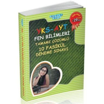 2018 YKS AYT Fen Bilimleri Tamamı Çözümlü 10 Fasikül Deneme Sınavı - kollektif