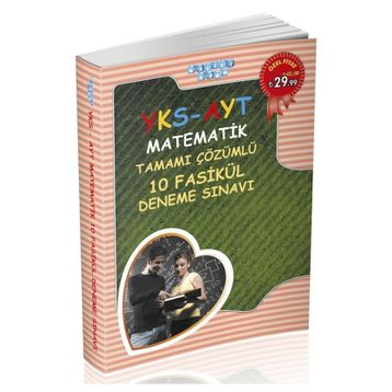 2018 YKS AYT Matematik Tamamı Çözümlü 10 Fasikül Deneme Sınavı - kollektif