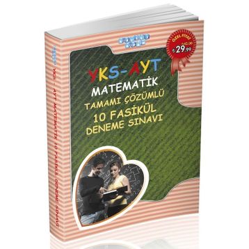 2018 YKS AYT Matematik Tamamı Çözümlü 10 Fasikül Deneme Sınavı - kollektif