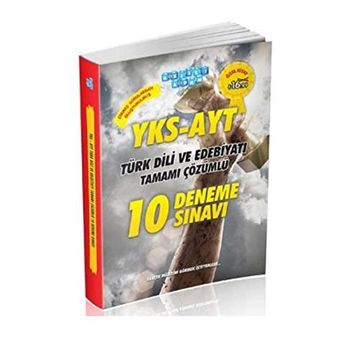 2018 YKS AYT Türk Dili ve Edebiyatı Tamamı Çözümlü 10 Deneme Sınavı - Şahide Korkmaz
