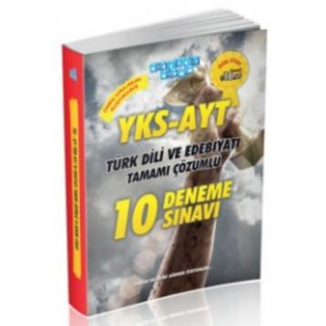 2018 YKS AYT Türk Dili ve Edebiyatı Tamamı Çözümlü 10 Deneme Sınavı - Şahide Korkmaz