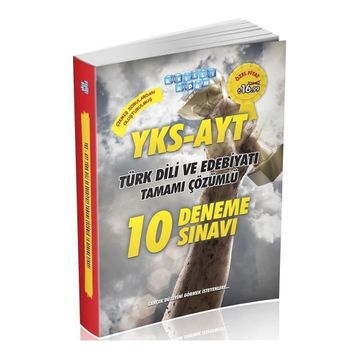 2018 YKS AYT Türk Dili ve Edebiyatı Tamamı Çözümlü 10 Deneme Sınavı - Şahide Korkmaz