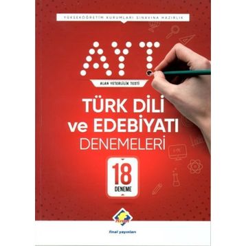 2018 YKS AYT Türk Dili ve Edebiyatı Tamamı Çözümlü 10 Deneme Sınavı - Şahide Korkmaz