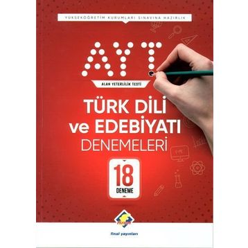 2018 YKS AYT Türk Dili ve Edebiyatı Tamamı Çözümlü 10 Deneme Sınavı - Şahide Korkmaz
