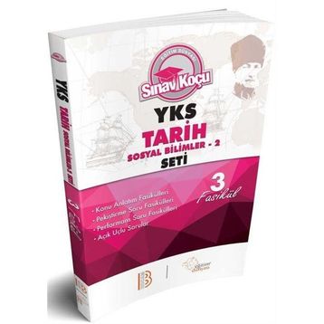 2018 YKS Sınav Koçu Tarih Sosyal Bilimler 2 Konu Anlatımlı Soru Fasikül Seti - Benim Hocam Komisyon