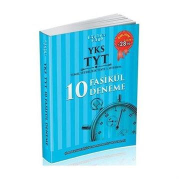 2018 YKS TYT 10 Fasikül Deneme - Akıllı Adam Yayınları Komisyon