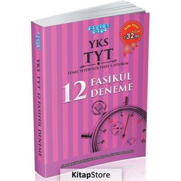 2018 YKS TYT 12 Fasikül Deneme - Akıllı Adam Yayınları Komisyon