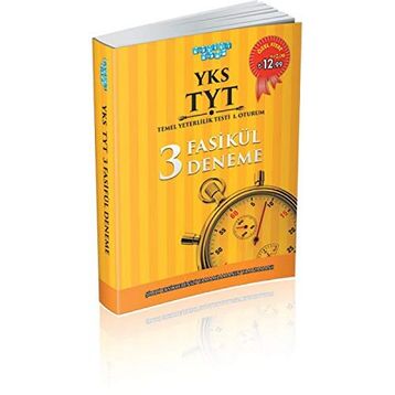 2018 YKS TYT 3 Fasikül Deneme - Akıllı Adam Yayınları Komisyon