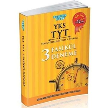 2018 YKS TYT 3 Fasikül Deneme - Akıllı Adam Yayınları Komisyon