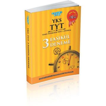 2018 YKS TYT 3 Fasikül Deneme - Akıllı Adam Yayınları Komisyon