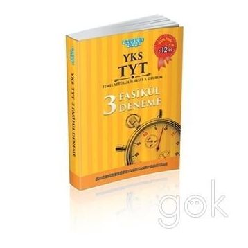 2018 YKS TYT 3 Fasikül Deneme - Akıllı Adam Yayınları Komisyon