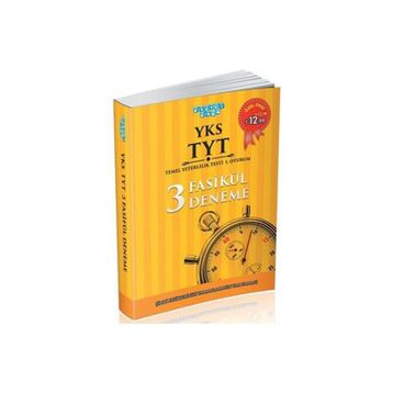 2018 YKS TYT 3 Fasikül Deneme - Akıllı Adam Yayınları Komisyon