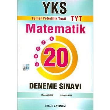 2018 YKS TYT Matematik 20 Deneme Sınavı - Mehmet Şahin Fahrettin Arlı