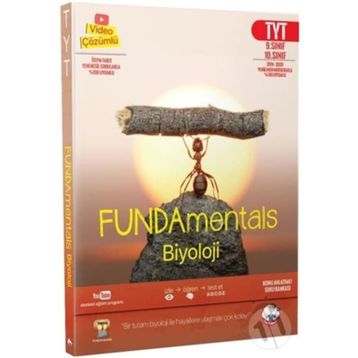 2019 - 2020 Fundamentals Biyoloji TYT Konu Anlatımlı Soru Bankası