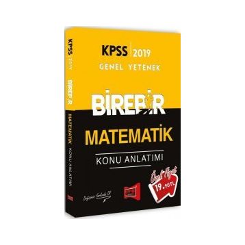 2019 KPSS Genel Yetenek Birebir Matematik Konu Anlatımı Yargı Yayınları