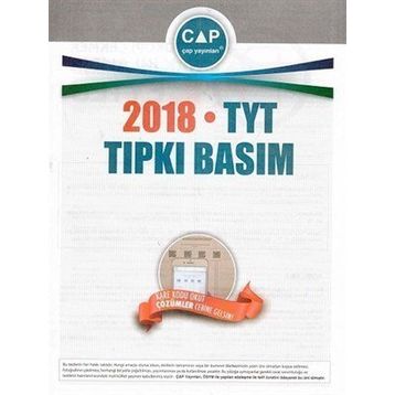 2019 TYT Tıpkı Basım - Çap Yayınları