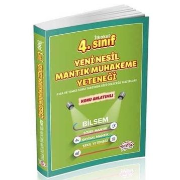 2020 4. Sınıf Bilsem Yeni Nesil Mantık Muhakeme Yeteneği Konu Anlatımlı-Editör Yayınları