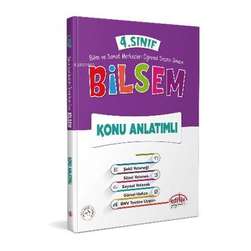 2020 4. Sınıf Bilsem Yeni Nesil Mantık Muhakeme Yeteneği Konu Anlatımlı-Editör Yayınları