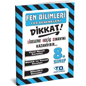 2020 8. Sınıf LGS Fen Bilimleri 8 Denemeleri-Fix Yayınları