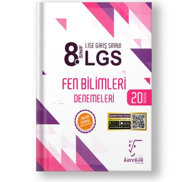 2020 8. Sınıf LGS Fen Bilimleri 8 Denemeleri-Fix Yayınları