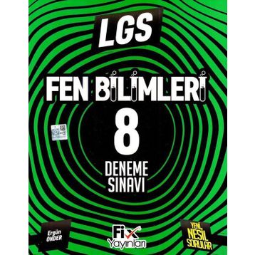 2020 8. Sınıf LGS Fen Bilimleri 8 Denemeleri-Fix Yayınları