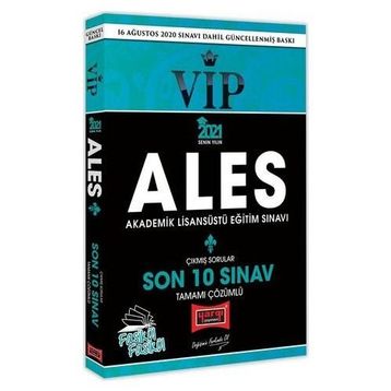 2020 Ales Vıp Tamamı Çözümlü Fasikül Fasikül Son 10 Sınav Çıkmış Sorular 17 Kasım Dahil Yargı Yayınları