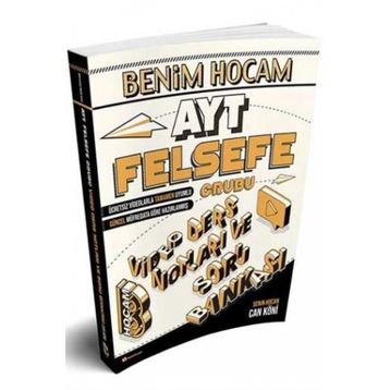 2020 AYT Felsefe Grubu Video Ders Notları ve Soru Bankası - Benim Hocam Yayınları