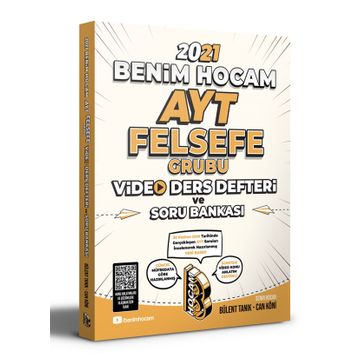 2020 AYT Felsefe Grubu Video Ders Notları ve Soru Bankası - Benim Hocam Yayınları