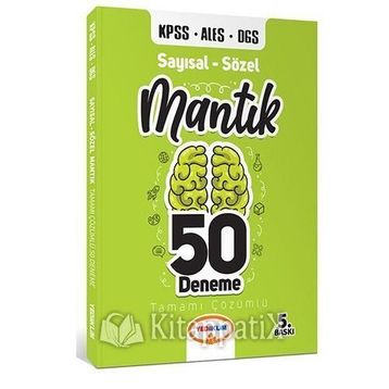 2020 KPSS ALES DGS Sayısal Sözel Mantık Tamamı Çözümlü 50 Deneme Yediiklim Yayınları