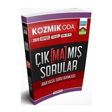 2020 KPSS Anayasa Çıkmamış Sorular Soru Bankası Kozmik Oda Yayınları