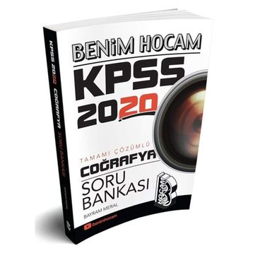 2020 KPSS Coğrafya Tamamı Çözümlü Soru Bankası