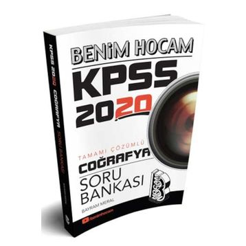 2020 KPSS Coğrafya Tamamı Çözümlü Soru Bankası