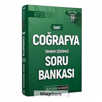 2020 KPSS Coğrafya Tamamı Çözümlü Soru Bankası