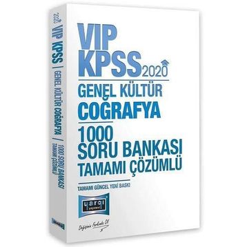 2020 KPSS Coğrafya Tamamı Çözümlü Soru Bankası
