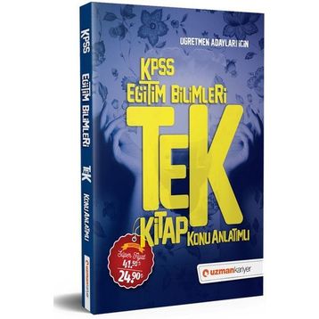 2020 KPSS Eğitim Bilimleri Tek Kitap Konu Anlatımlı - Uzman Kariyer Yayınları