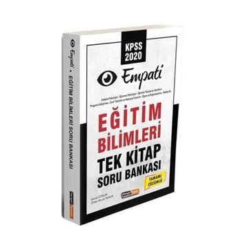 2020 KPSS Empati Eğitim Bilimleri Tek Kitap Çözümlü Soru Bankası - Murat Civelek