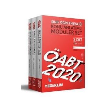 2020 KPSS ÖABT Sınıf Öğretmenliği Konu Anlatımlı Modüler Set Yediiklim Yayınları