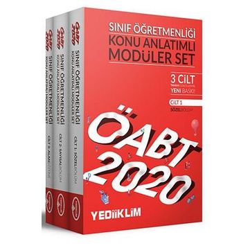 2020 KPSS ÖABT Sınıf Öğretmenliği Konu Anlatımlı Modüler Set Yediiklim Yayınları