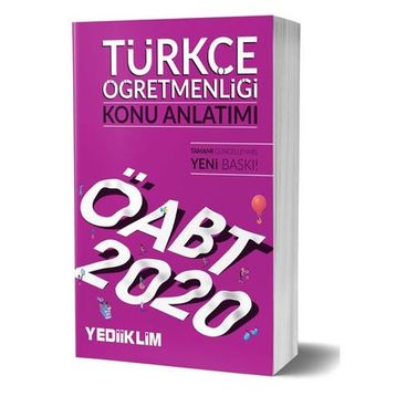 2020 KPSS ÖABT Türkçe Öğretmenliği Konu Anlatımı Yediiklim Yayınları