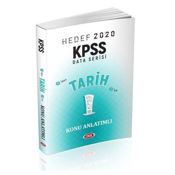 2020 KPSS Tarih Konu Anlatımlı Data Yayınları