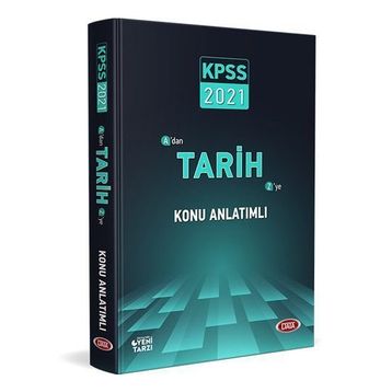 2020 KPSS Tarih Konu Anlatımlı Data Yayınları