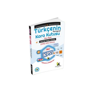 2020 KPSS Türkçenin Kara Kutusu Paragraf Konu Özetli Çözümlü Soru Bankası - İnformal Yayınları