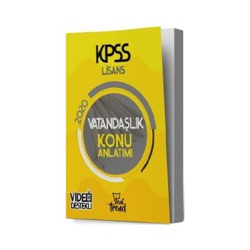 2020 KPSS Vatandaşlık Konu Anlatımlı - Yeni Trend Yayınları