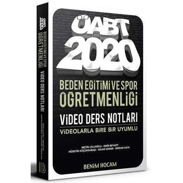 2020 Öabt Beden Eğitimi ve Spor Öğretmenliği Video Ders Notları-Benim Hocam Yayınları